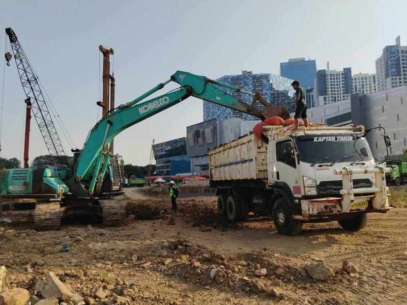 Progres lapangan Eluna