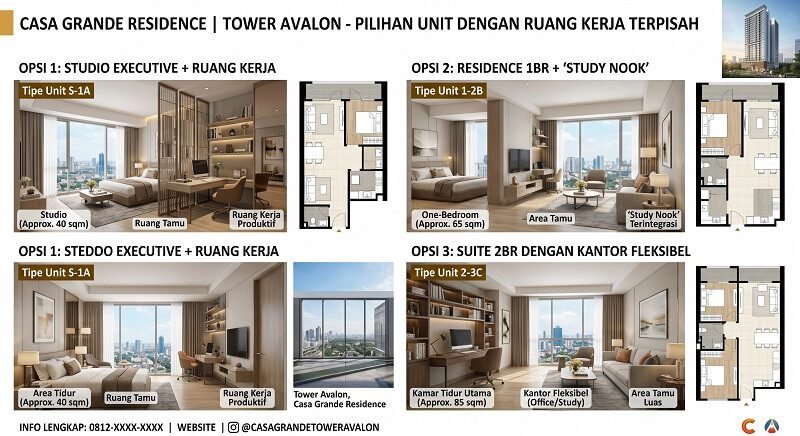 Tower Avalon Casa Grande: Menemukan Harmoni Kerja