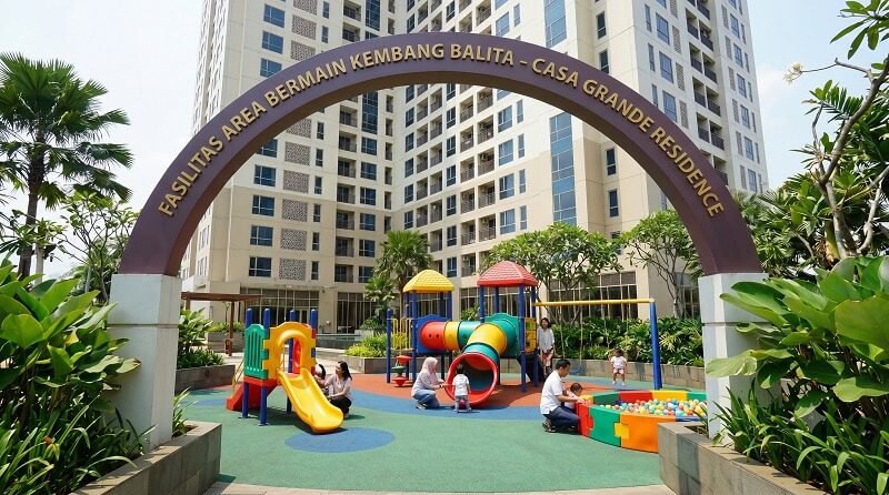 Keunggulan Fasilitas Area Bermain untuk Tumbuhan Kembang Balita di Casa Grande Residence