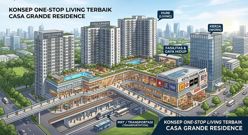 Konsep One-Stop Living Terbaik
