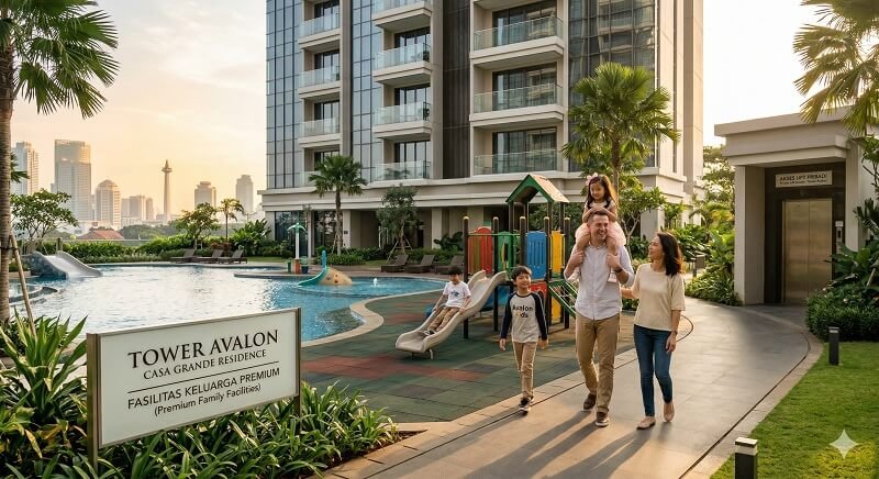 Tower Avalon Casa Grande Residence Adalah Pilihan Hunian Vertikal Terbaik untuk Keluarga