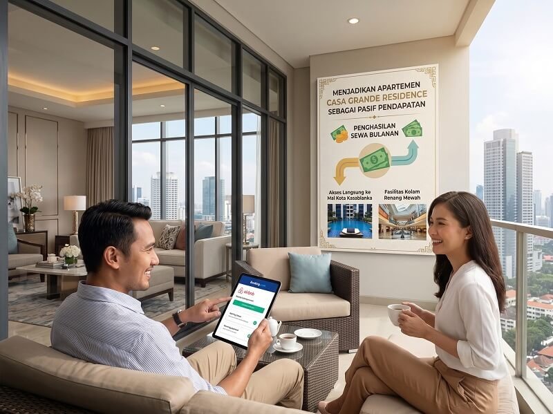 Menjadikan Apartemen Casa Grande Residence sebagai Pasif Pendapatan