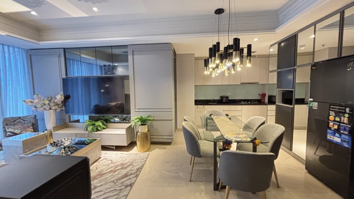 Disewakan Apartemen Casa Grande Residence Phase 2 – Fully Furnished | 3 Bedroom | Jakarta Selatan